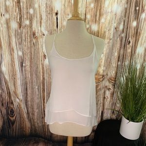 Large, off white tank top from Rouge Red.